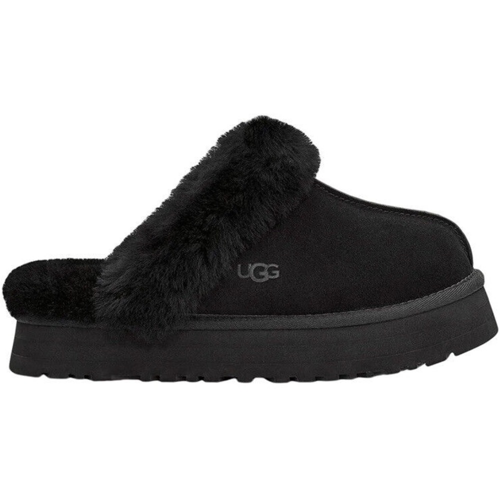 UGG Women's Disquette Black Slippers